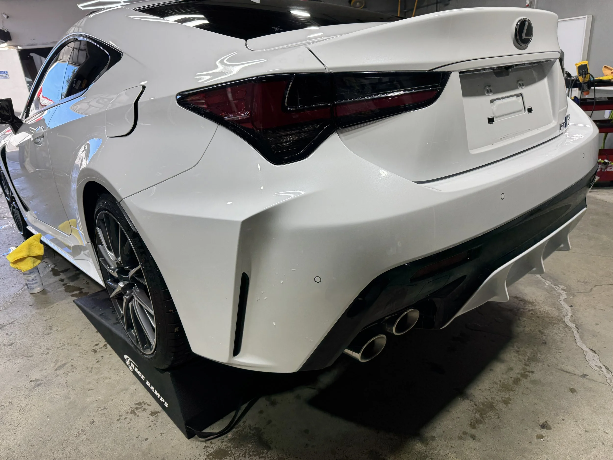 2022 Lexus RCF (Eminent White Pearl) — DETAILERSHIP™